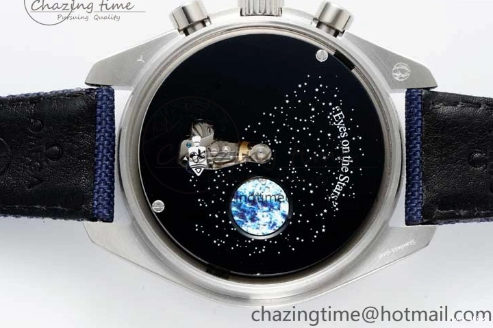 0816 QuickDry Speedmaster Professional “Silver Snoopy Award” 50th Anniversary GSF 1:1 Best Edition A7750(Mod) 7863